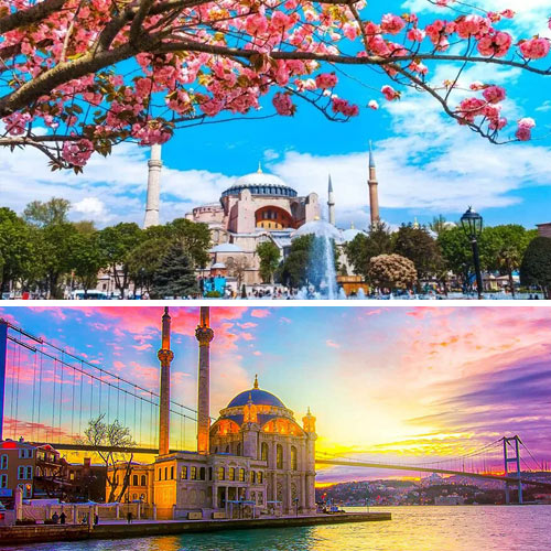 بهار بهترین زمان سفر به ترکیه